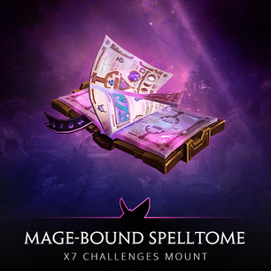 Mage-Bound Spelltome Mount (X7 challenges)