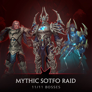 Sepulcher of the First Ones Mythic Raid Carry in Shadowlands 9.2 Eternity's End