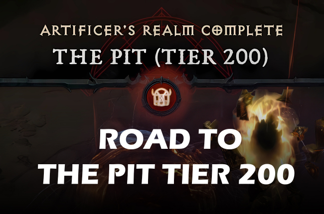 Road to the Pit Tier 200 - Ultimate Diablo 4 Guide