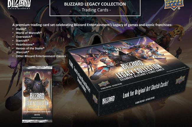 Blizzard Legacy Trading Card Collection Revealed by Upper Deck