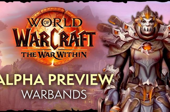 Blizzard Warbands Preview - Currency Sharing, Achievements, and Transmogs