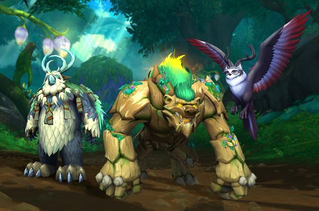 Customizations for New Blood Elf and Druid Forms in 10.2 Blizzard Blog