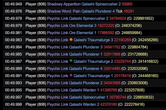 Damage Transfer Glitch Resolved - No More One-Shot Kills by Shadow Priests in Mythic+ and Raids