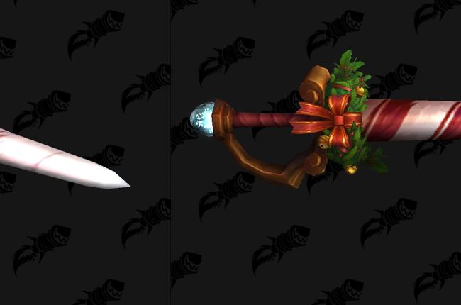Datamined Trading Post Items for Winter 2023 - Candy Cane Weapon, Fox Mount, Scarlet Zealot Transmog
