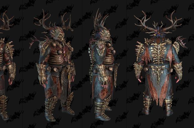 Diablo 4 Druid Store Sets - Spirit of Nightmares, Fragments of Radiance