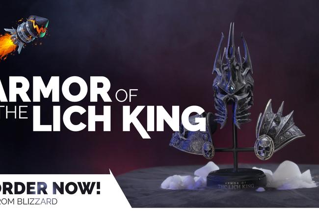 Exclusive Preview of Lich King Armor Replica - Available for Pre-Order at Blink Store