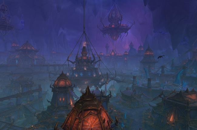 First Glimpse of The City of Threads: Nerubian Capital - Suramar’s Masquerade Feature Reintroduced