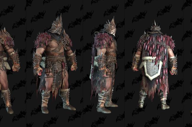 Fresh Barbarian Kits in Diablo 4 - Tongue Tearer, Symphony of Bloodshed Armaments