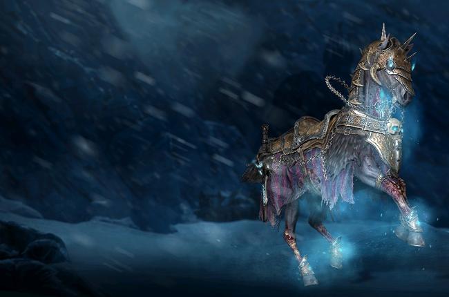 Invincible and Frostmourne Make Their Debut in Diablo 4: Behold the Lich King's Legendary Steed