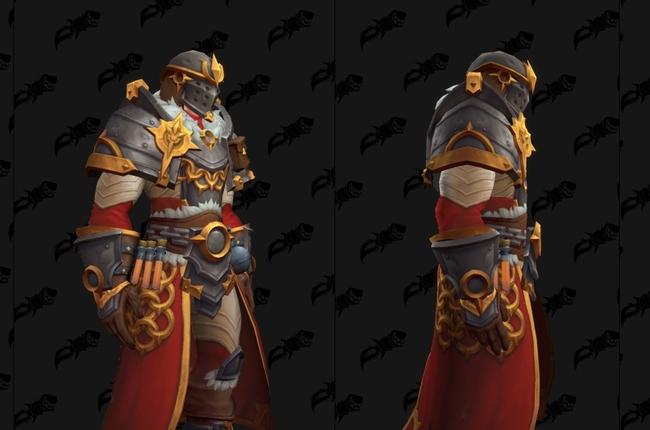 Outdoor Arathor Armor and Weapon Models Explored in The War Within