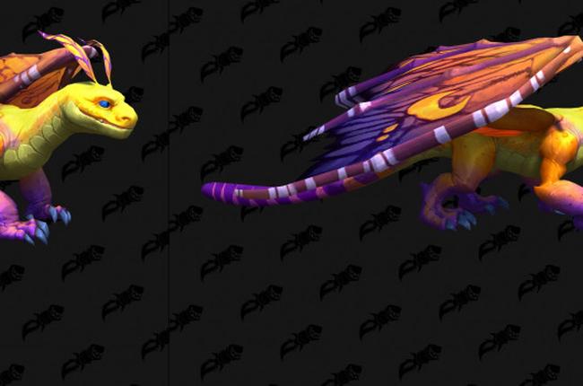 Preview of Customization Options for Flourishing Whimsydrake Dragonriding Mount in Patch 10.2