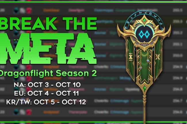 Raider.IO Meta Dungeon Event Makes a Comeback on October 3rd