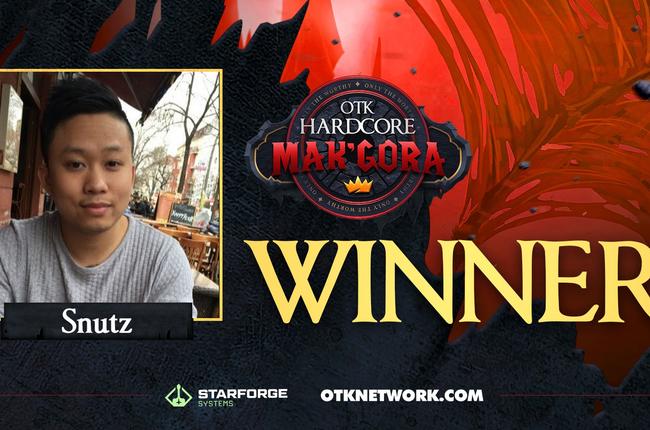 Recap of the OTK Hardcore Mak'gora Tournament: Snutz Emerges Victorious as the Warlock Champion