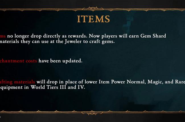 Diablo 4 Season 2 Introduces Crafting Materials Instead of Low-Quality Gear Drops