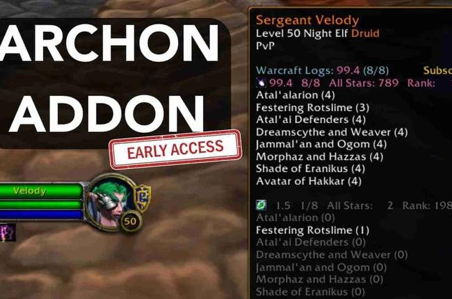 Updated Archon (Warcraft Logs) Tooltip Addon for the Season of Discovery