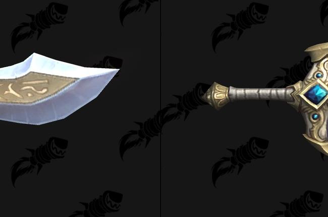 Whispering Temple Blades - Introducing New Weapon Appearance Items for Quel'Serrar in Patch 10.2