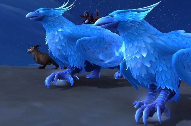 Taming Aradan - The Stormrook Spirit Beast Pet Complementing the Heroic Edition Mount