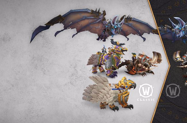 Warcraft 30th Anniversary Mount Package Now on Sale for Retail & Classic