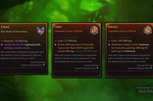 Updated Runes and Rune Adjustments in Patch 2.1.0 - Diablo 4 Season 7 Public Test Realm