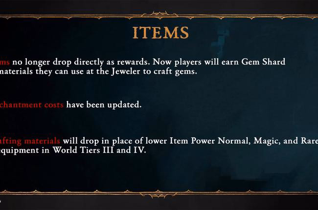 Diablo 4 Season 2 Introduces Crafting Materials Instead of Low-Quality Gear Drops