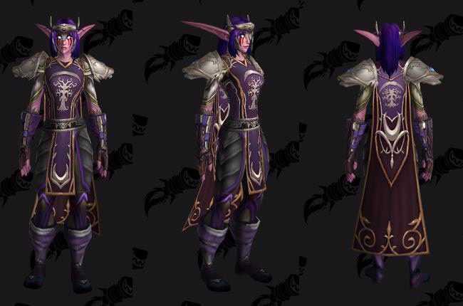 Datamined Transmog Items from Darnassus Sentinel and Silvermoon in Patch 10.2