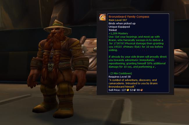 Rare Companion Trinkets Found in The War Within