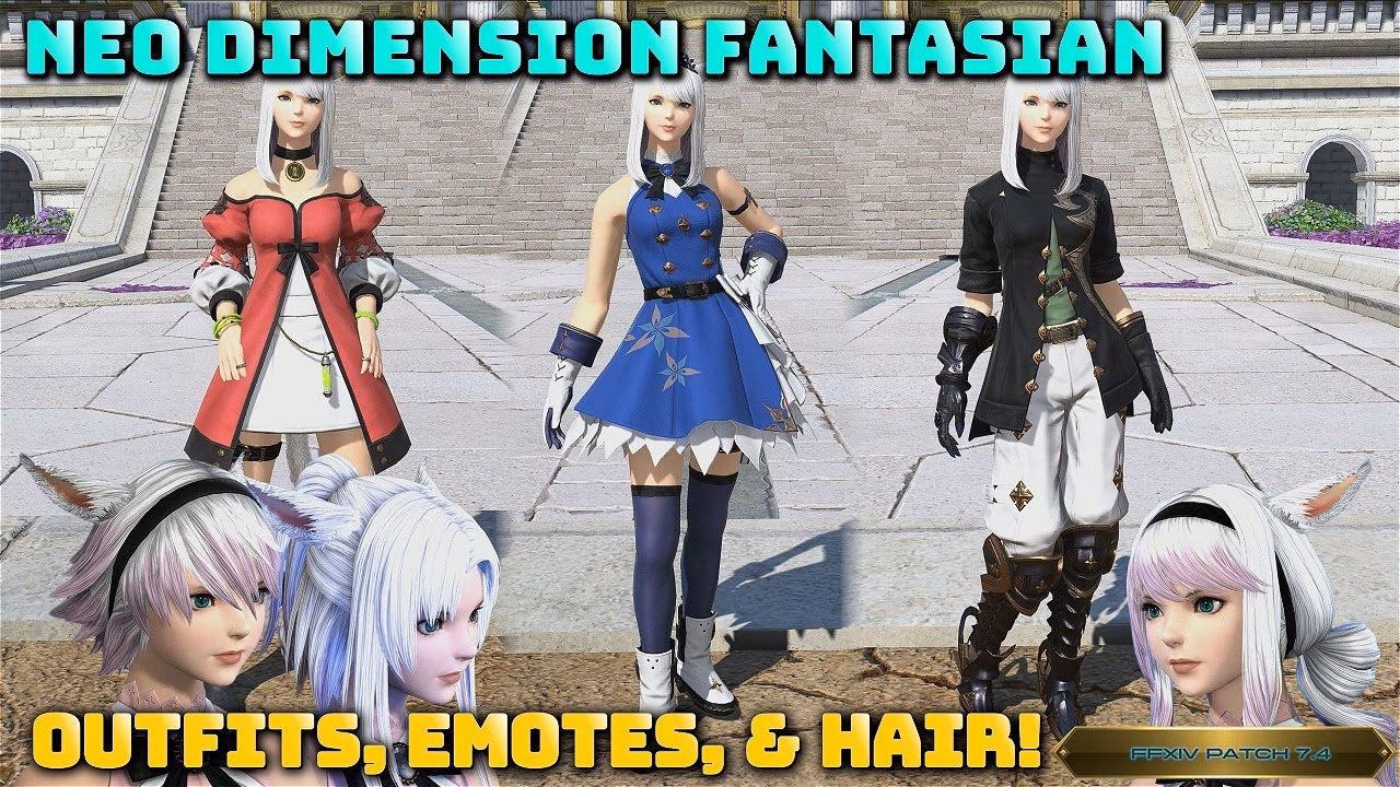 FFXIV Update: Neo Dimension Fantasian Outfits & Sale