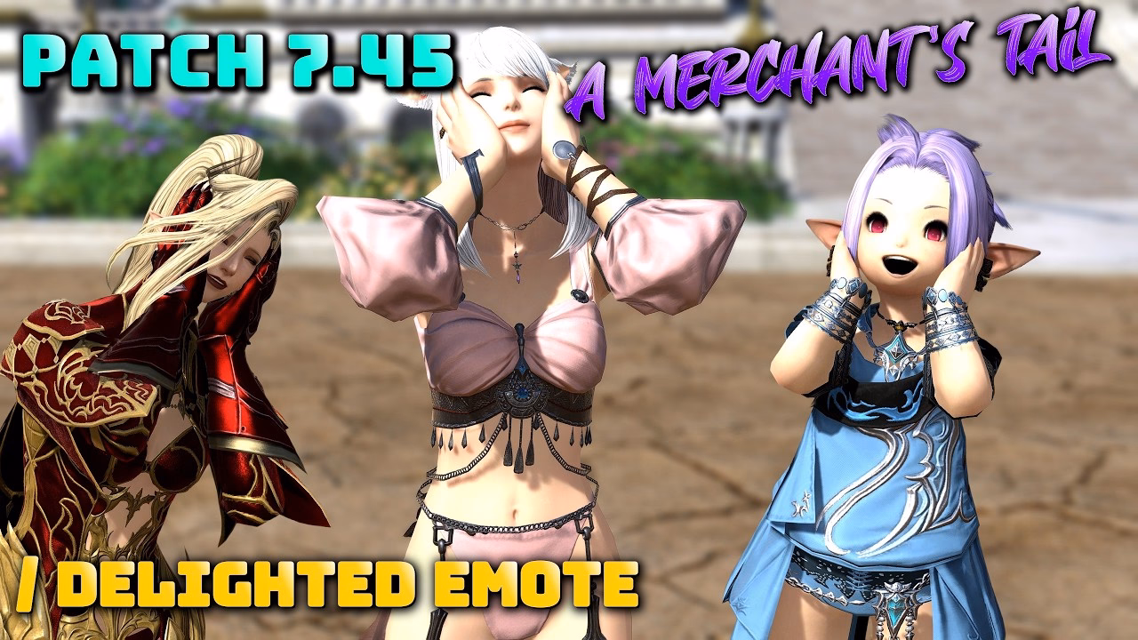 FFXIV Delighted Emote Guide - Patch 7.45
