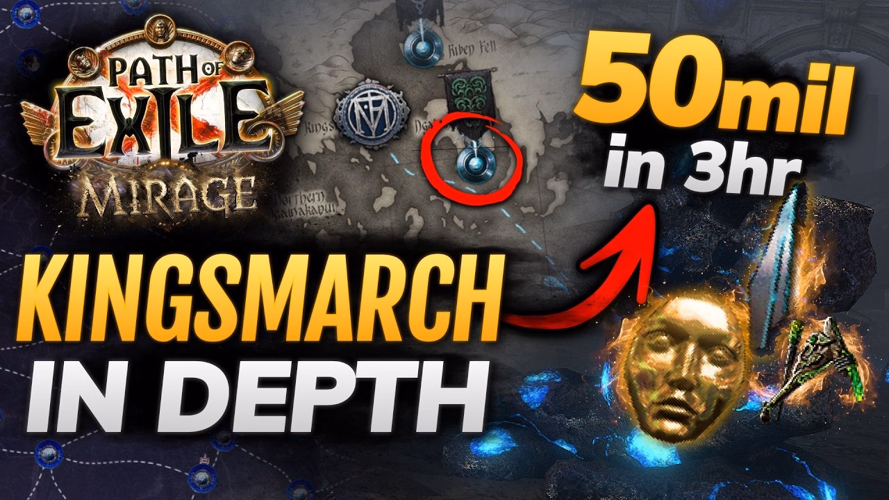 PoE 3.28 Ore & Kingsmarch Farming: Detailed Atlas Strategy Guide