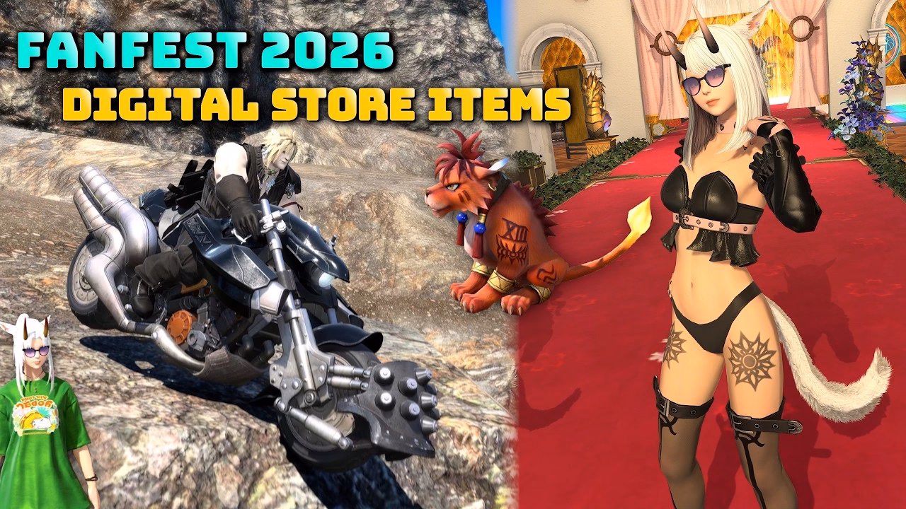 FFXIV: Exciting Fanfest 2026 Digital Store Items Revealed!
