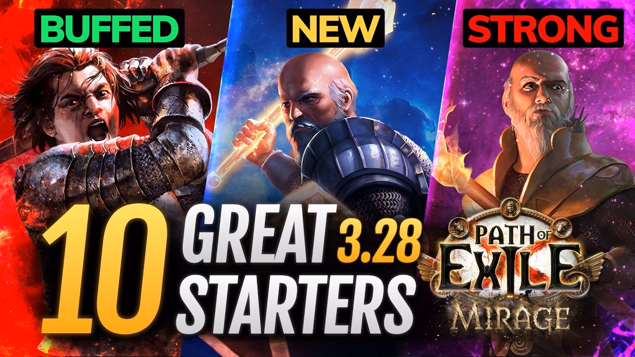 PoE 3.28 Starter Builds: Top 10 to Dominate League Play
