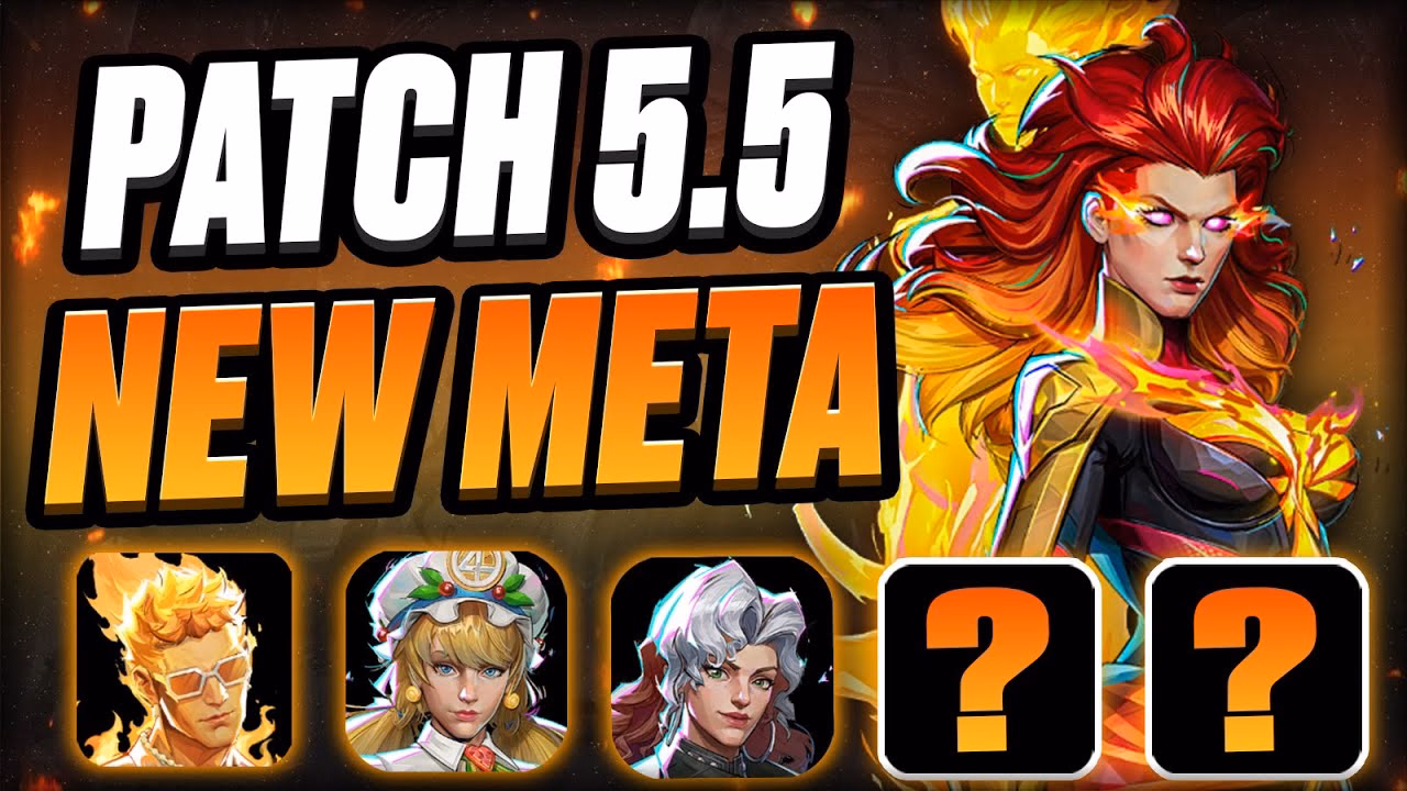 Patch 5.5 Winners Revealed: Top DPS, Tank, Support - Marvel Rivals