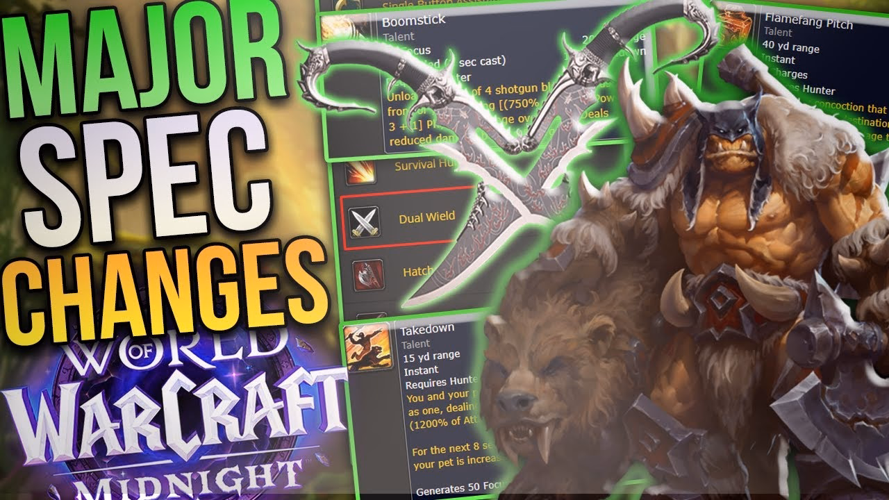 Midnight Beta Spec Reworks: Dual Wield Daggers in Focus