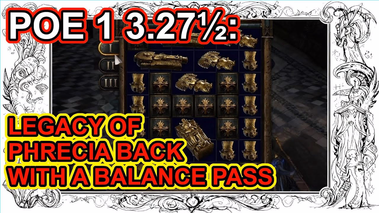 Legacy of Phrecia Returns to POE 1 Next Week with New Builds