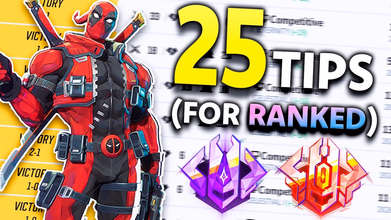 Climb Fast in Season 6: 25 Ranked Tips for Marvel Rivals