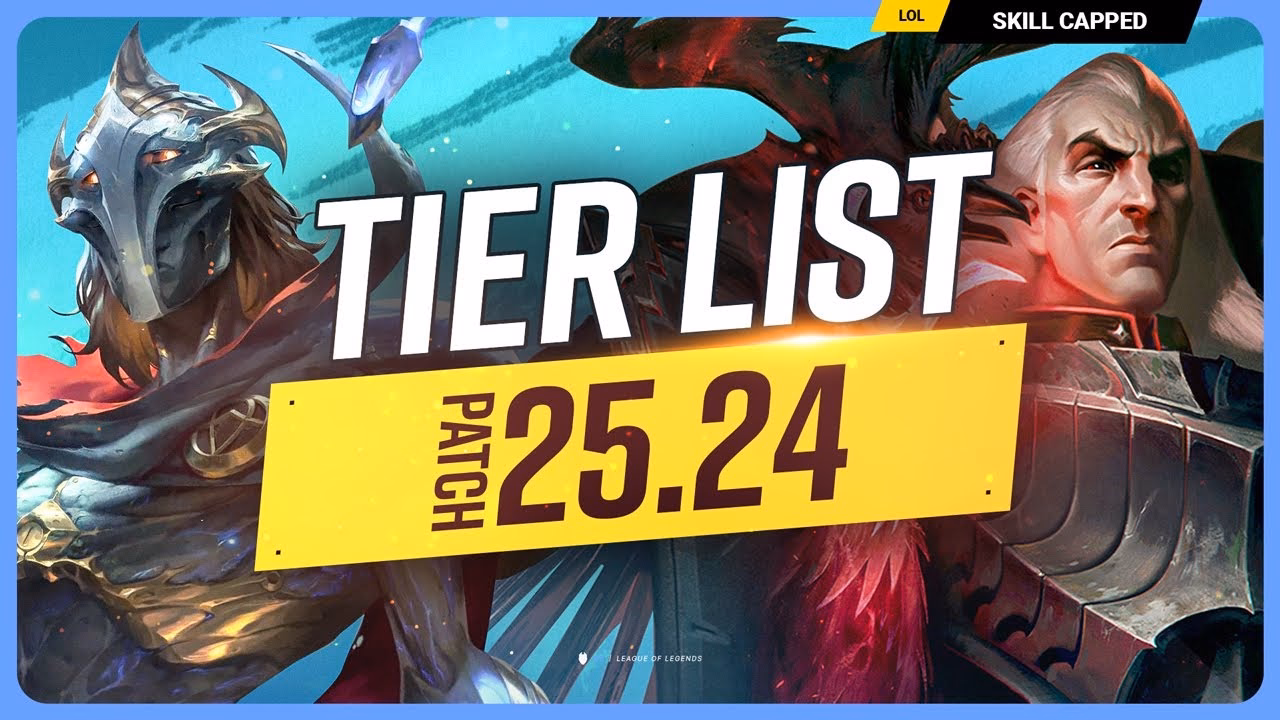 Patch 25.24 Tier List for League of Legends