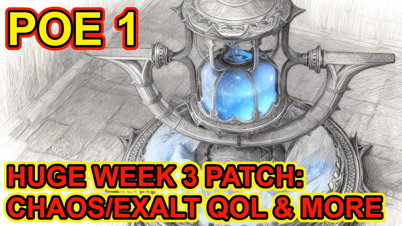 Mirage League Week 3 Patch: QOL & Atlas Updates in POE