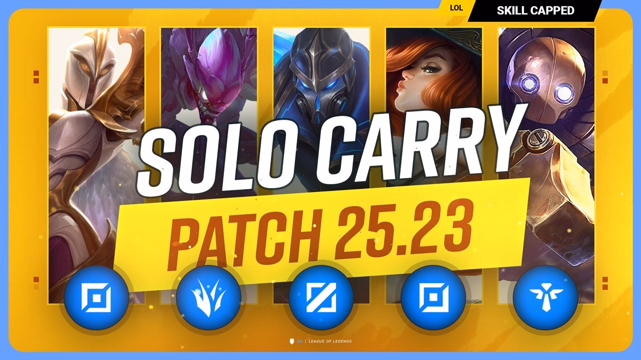 Best Solo Carry Champions for Patch 25.23 in League of Legends