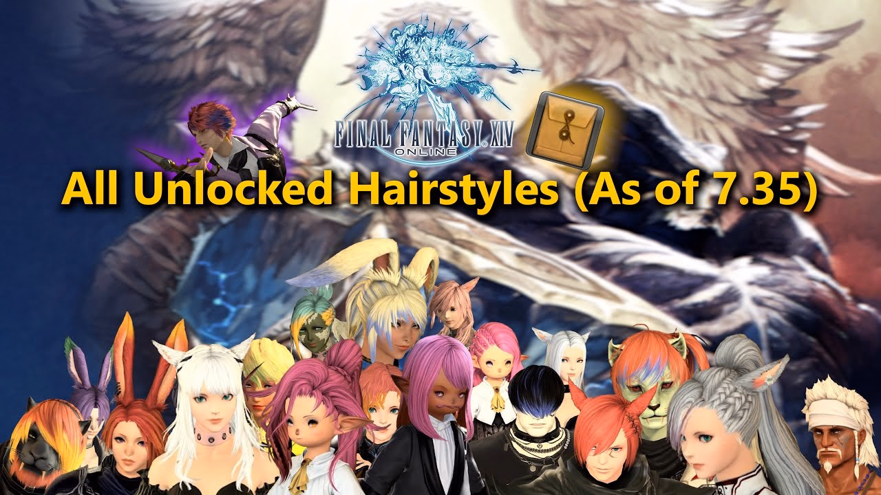 FFXIV: Unlockable Hairstyles Guide (Patch 7.35 Update)