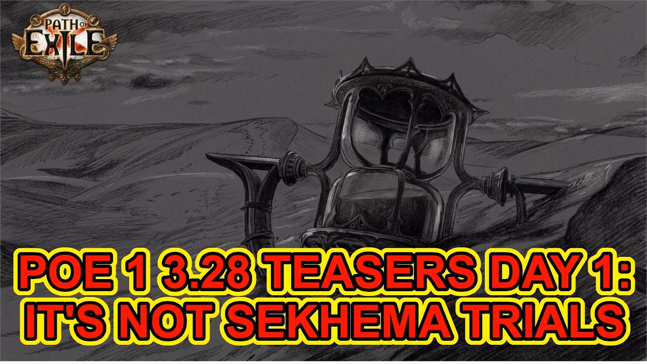 POE 3.28 Teasers: Maraketh Theme, No POE2 Sekhema Trials