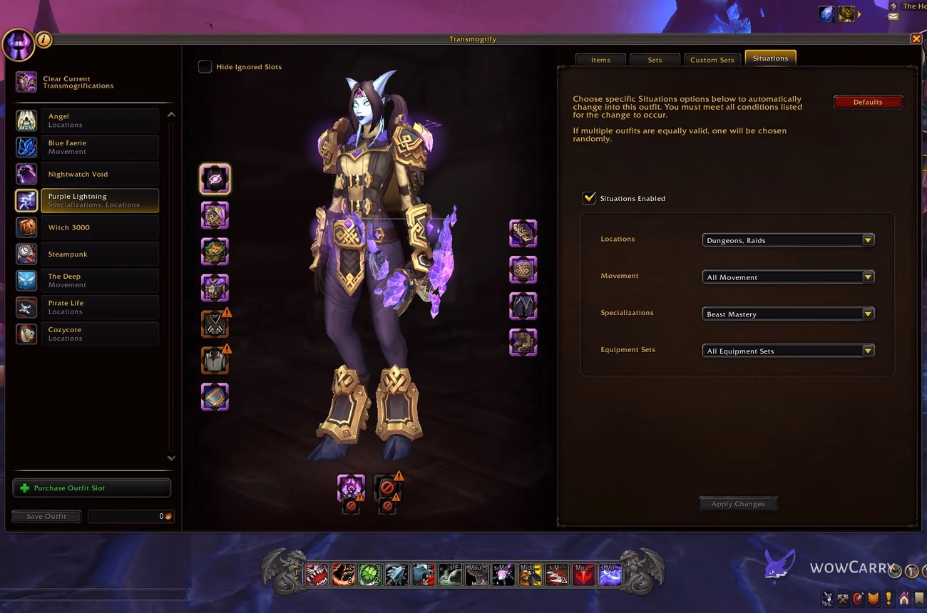 Midnight Transmog Guide: New Options & Situations Explained