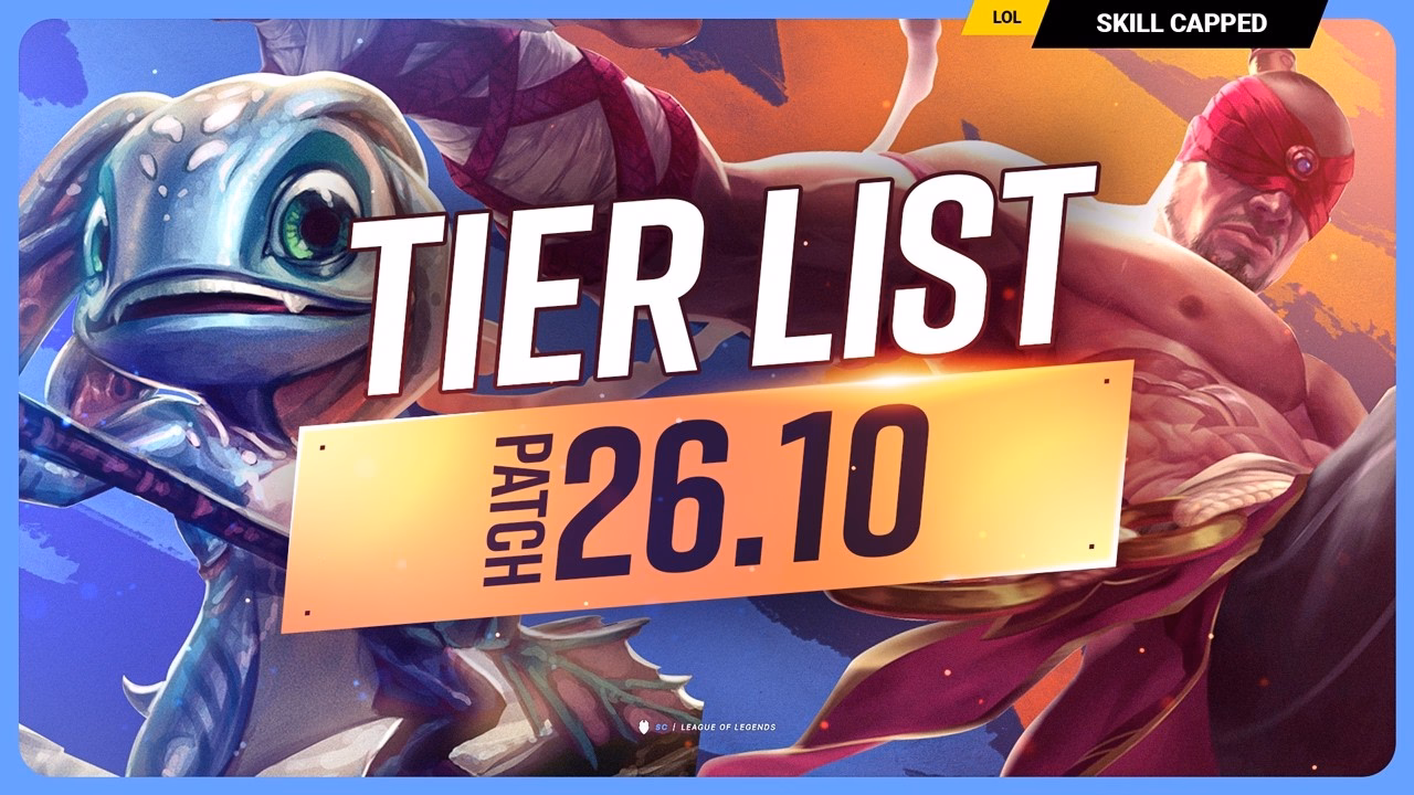 League of Legends Patch 26.10 Tier List Update