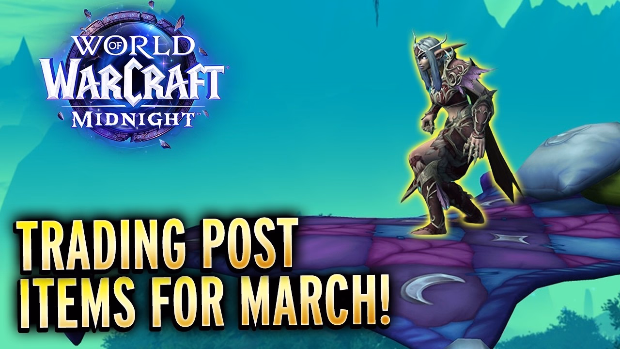 March Trading Post Items Revealed in World of Warcraft