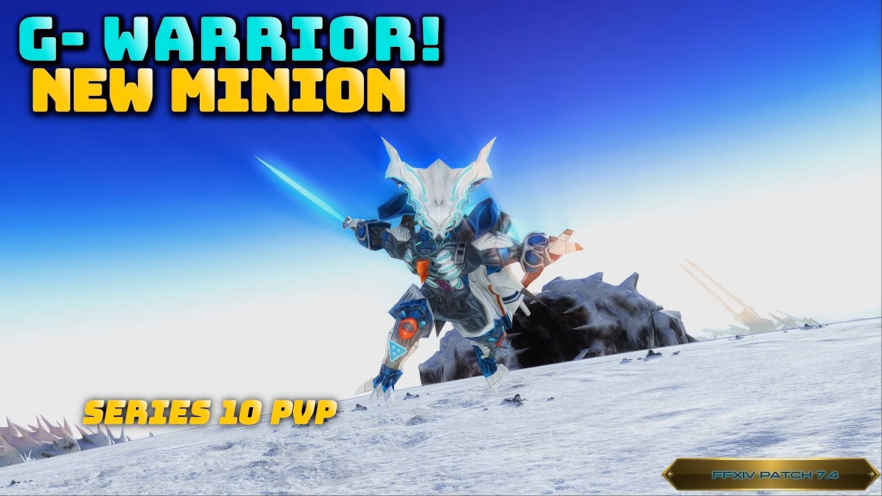 FFXIV PvP Series 10: Earn the G-Warrior Minion Reward