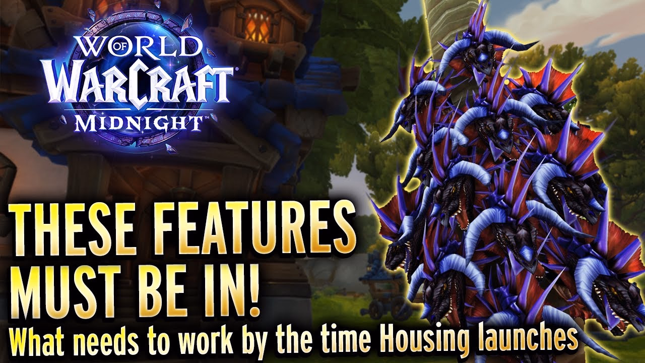 Top Housing Features for Launch in World of Warcraft Midnight