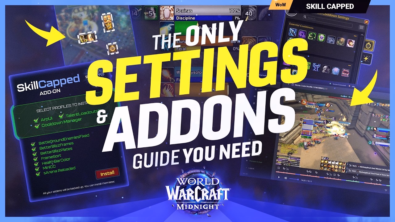 Setup Your PvP UI in Midnight: The Essential Addon Guide