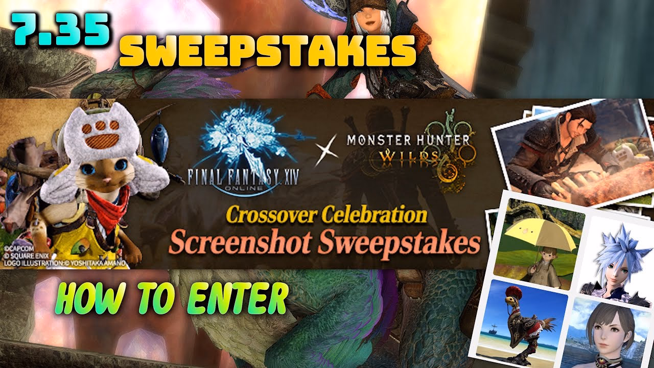 FFXIV Monster Hunter Crossover Sweepstakes Details