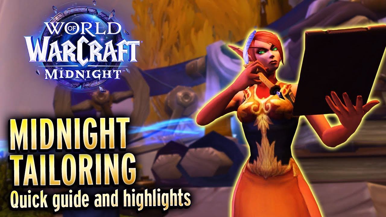 World of Warcraft: Midnight Tailoring Step-by-Step Guide