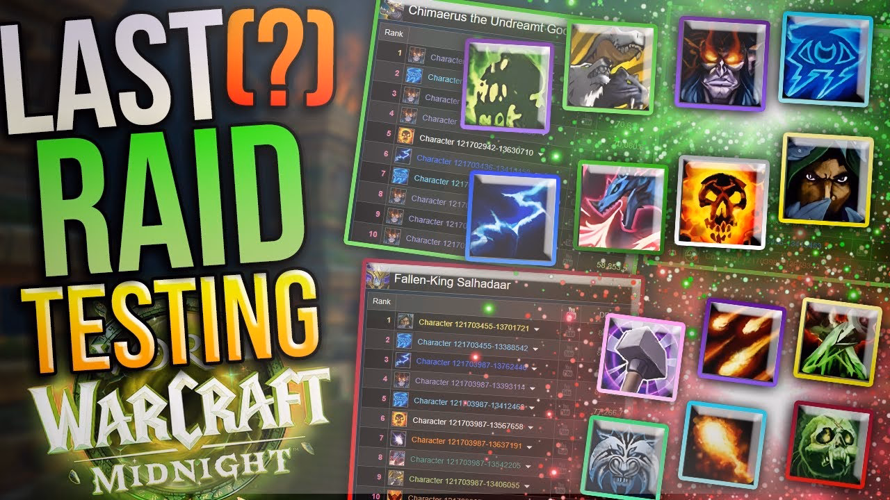 Midnight Beta Raid: Testing DPS Results Revealed