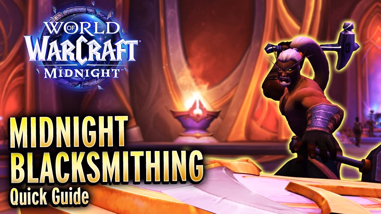 World of Warcraft Guide: Midnight Blacksmithing Tips